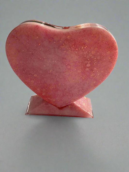 Heart With Stand (Including Photo)