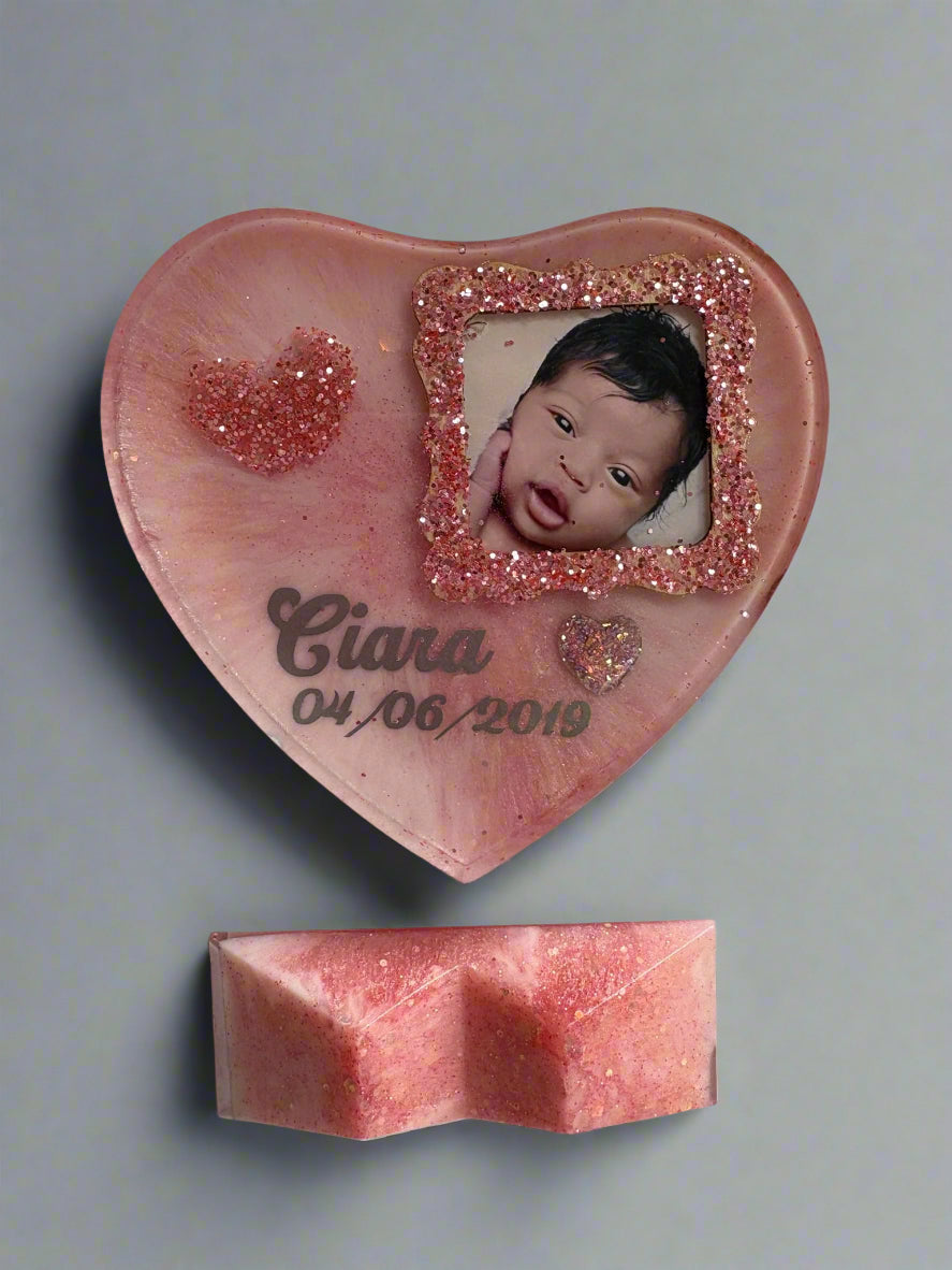Heart With Stand (Including Photo)