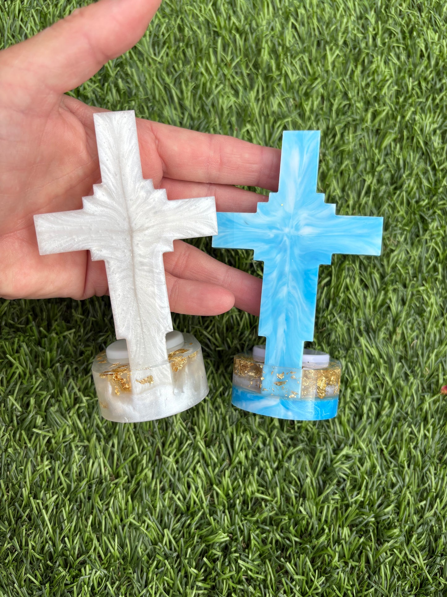 Cross Candle Holder