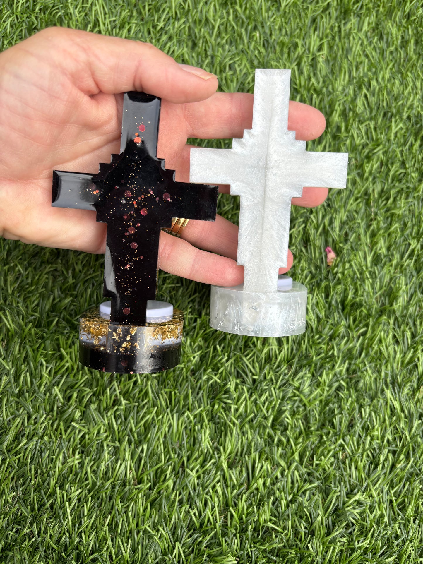 Cross Candle Holder