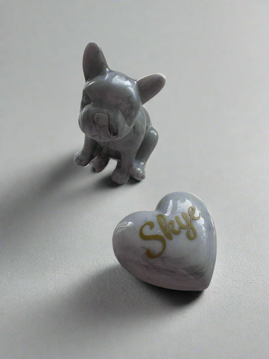 French Bulldog Memorial Statue